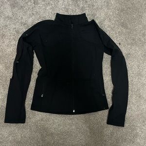 black lulu zipup jacket